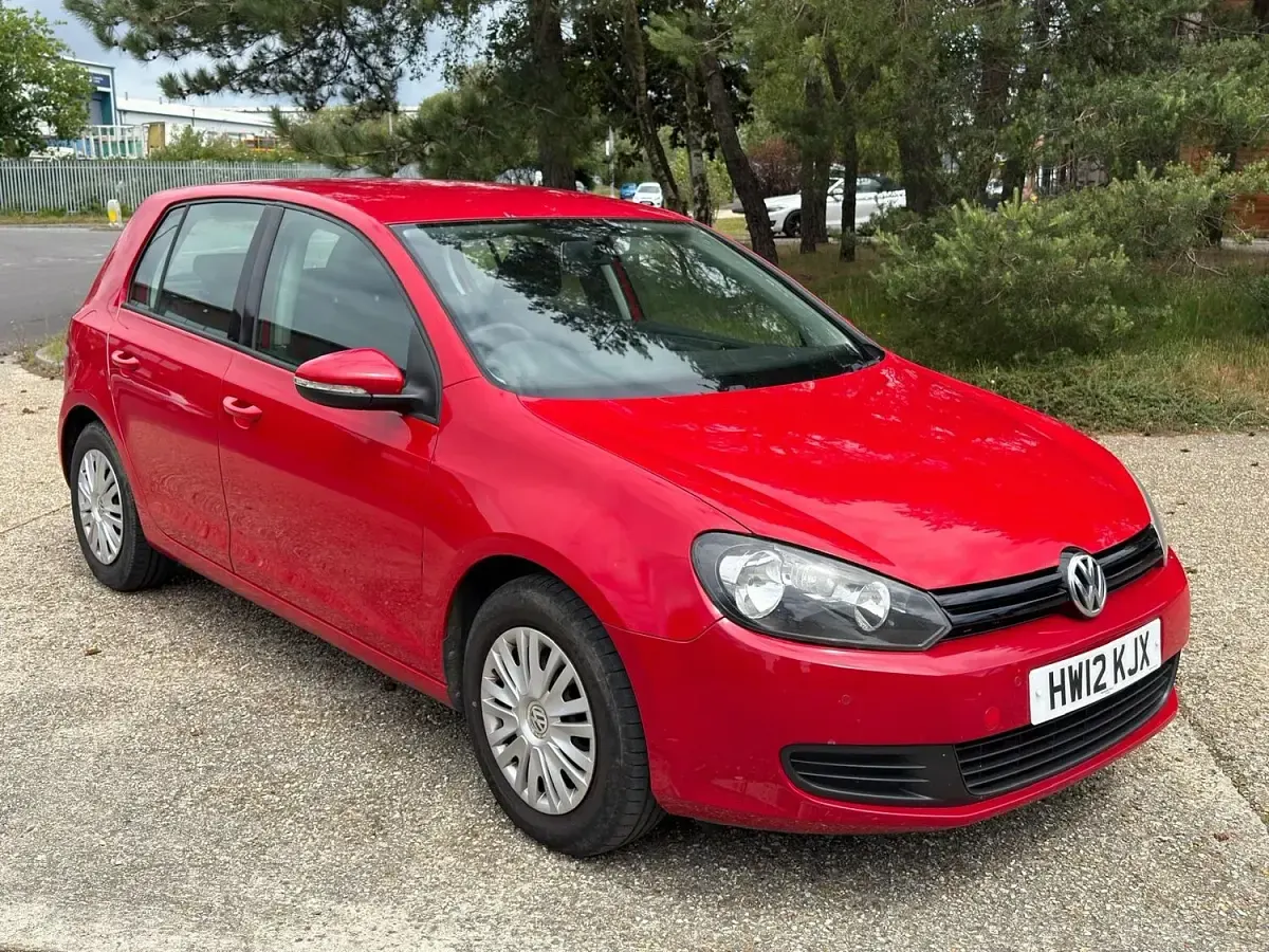 Used VW Golf VII S 2012 Red Hatchback
