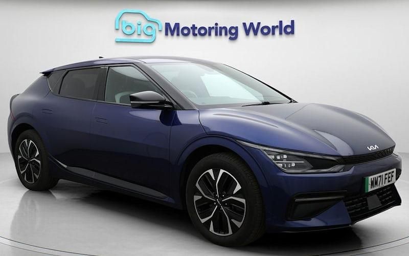 Blue Used 2022 Kia EV6 GT-Line SUV | £18,100 (Fair price) - Image 1/4