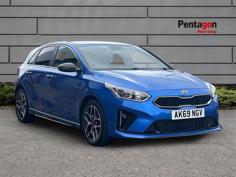 Blue Used 2019 Kia Ceed GT GT-Line Hatchback | £10,899 (A bit pricey) - Image 1/4