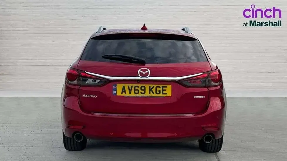 Begagnad Mazda 6 Inclusive 165 HK (121 kW) 2019 Röd Kombi