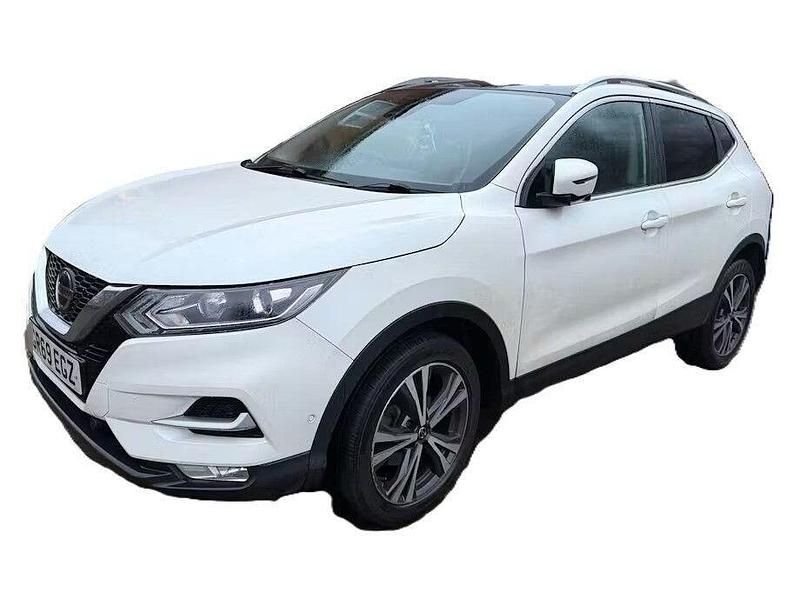 Used Nissan Qashqai N-Connecta 160 HP (117 kW) 2019 White SUV