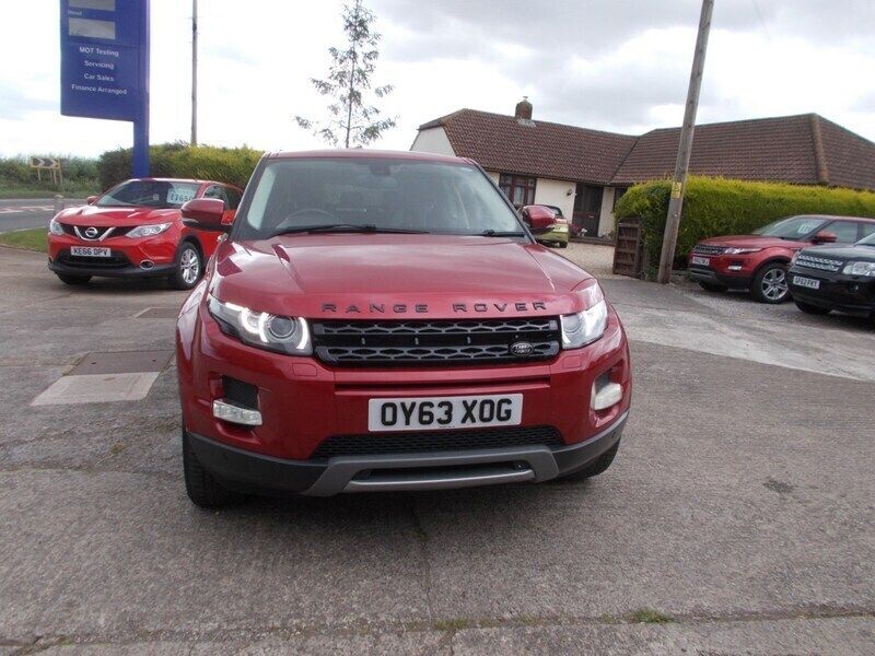 Red Used 2013 Land Rover Range Rover evoque Prestige SUV | £10,750 (A bit pricey) - Image 1/4