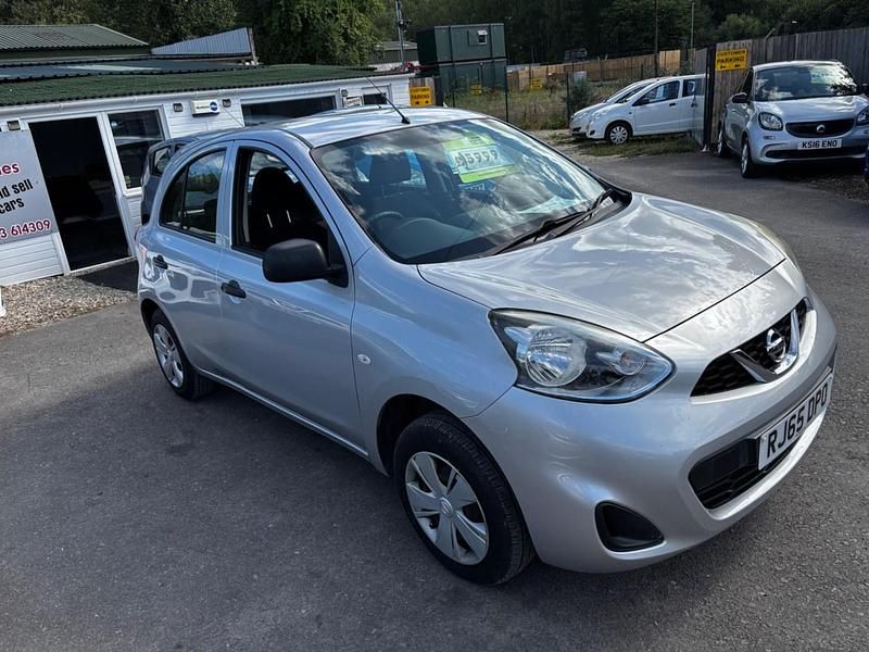 Silver Used 2015 Nissan Micra Visia Hatchback | £5,999 (A bit pricey) - Image 1/4