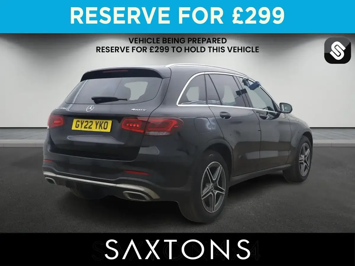 Used Mercedes GLC220 AMG line 194 HP (142 kW) 2022 Black SUV