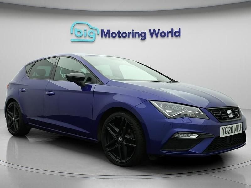 Blue Used 2020 Seat Leon Black Edition Hatchback | £13,600 (Fair price) - Image 1/4