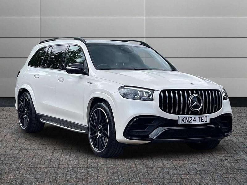 White Used 2024 Mercedes GLS63 AMG Executive SUV | £105,995 - Image 1/4