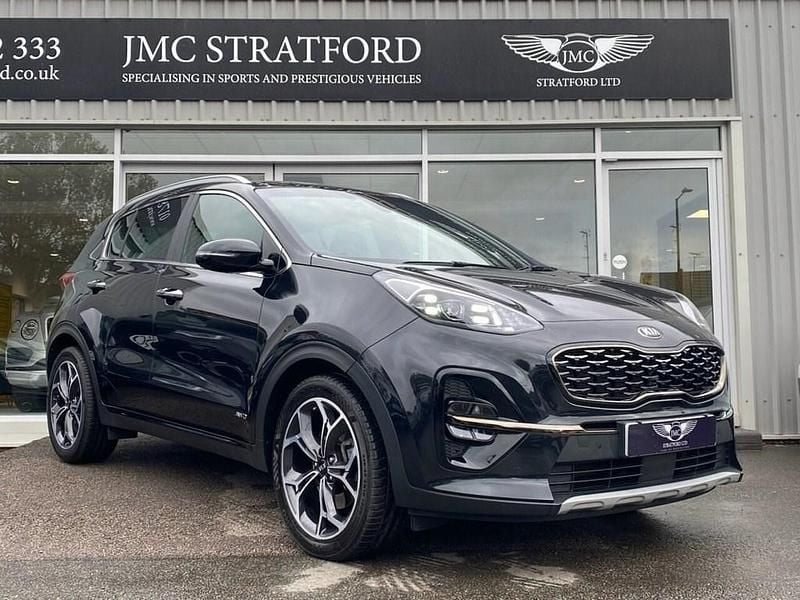 Black Used 2021 Kia Sportage GT-Line S SUV | £22,995 (Good price) - Image 1/4