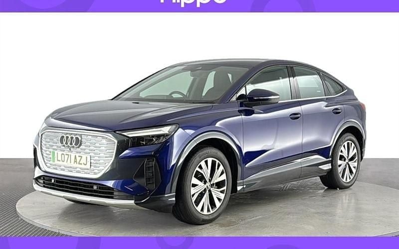 Blue Used 2022 Audi Q4 Sportback e-tron Sport SUV | £19,700 (Good price) - Image 1/4
