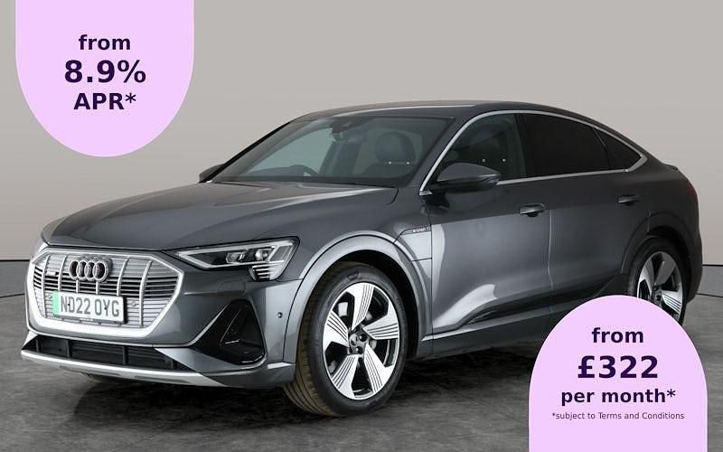 Used 2023 Audi e-tron Sportback S-Line SUV | £22,678 (Fair price) - Image 1/2
