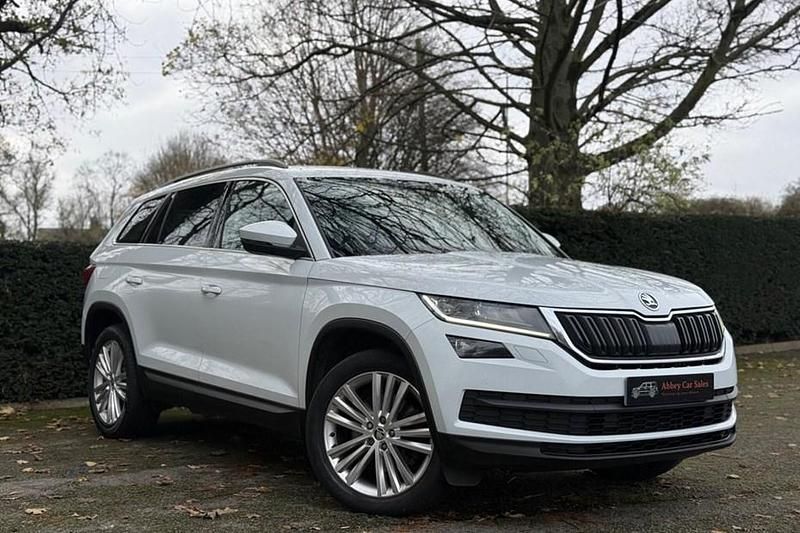 White Used 2017 Skoda Kodiaq SE L SUV | £11,595 - Image 1/1