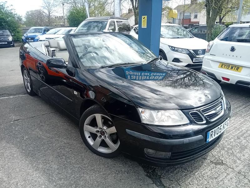 Used Saab 9-3 Cabriolet Vector 2005 Black Cabriolet