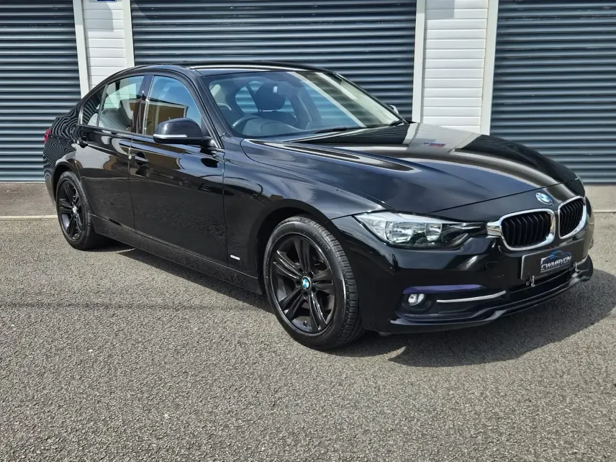 Used BMW 320 Sport Line 2015 Black Sedan