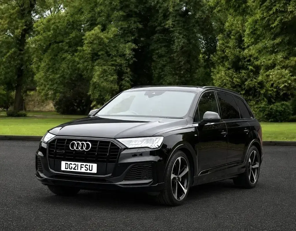 Used Audi Q7 Black Edition 340 HP (250 kW) 2021 Black SUV