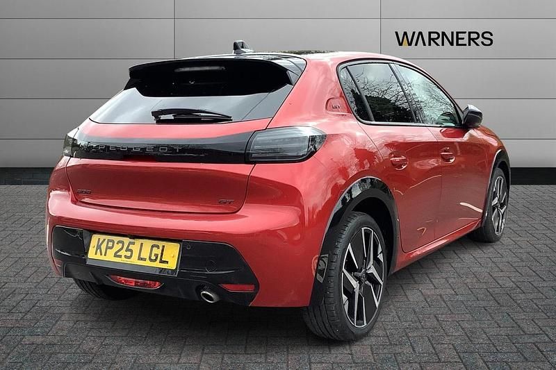 Used Peugeot 208 GT 99 HP (72 kW) 2025 Red Hatchback