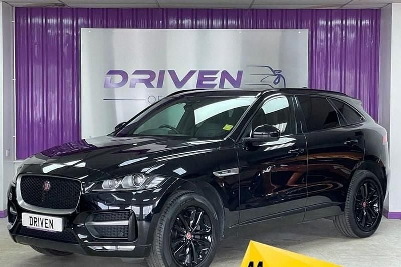 Black Used 2019 Jaguar F-Pace R-Sport SUV | £15,200 (Good price) - Image 1/1