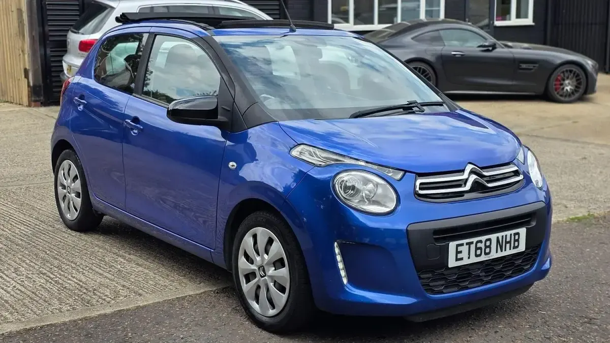 Used Citroën C1 Feel 2019 Blue Hatchback