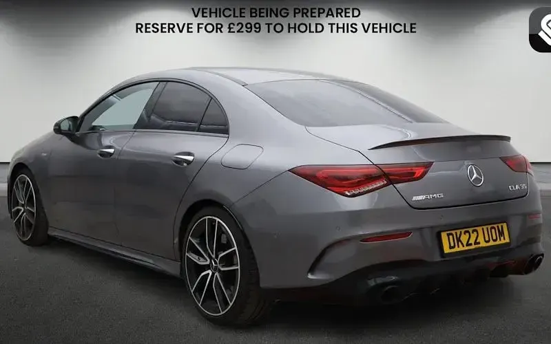 Used Mercedes CLA35 AMG Premium 306 HP (225 kW) 2022 Grey Coupe