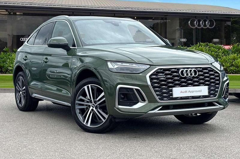 Green Used 2021 Audi Q5 Advanced SUV | £34,980 (Super price) - Image 1/4