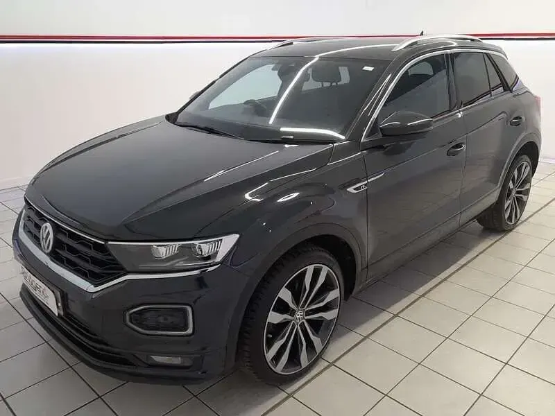 Used VW T-Roc R-line 150 HP (110 kW) 2020 Grey SUV