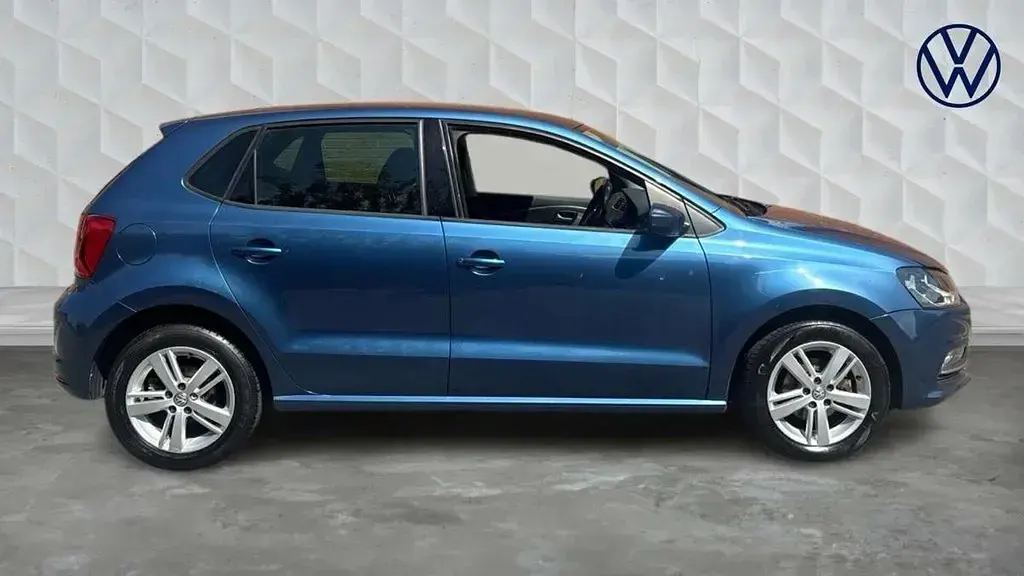 Usado VW Polo Edition 90 HP (66 kW) 2017 Azul Citadino