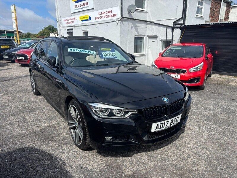 Black Used 2017 BMW 335 M Sport Estate | £19,695 (Fair price) - Image 1/4