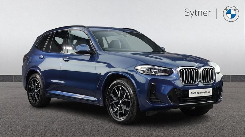 Used BMW X3 M Sport 187 HP (137 kW) 2023 Blue SUV