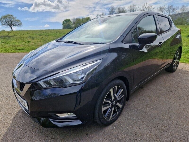 Black Used 2017 Nissan Micra N-Connecta Hatchback | £8,495 (Fair price) - Image 1/4