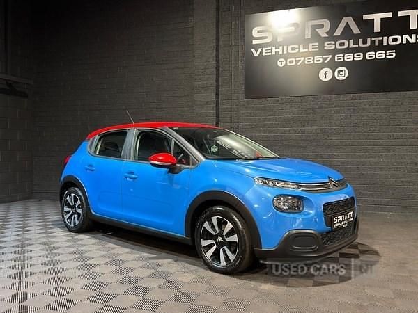Used Citroën C3 Feel 2017 Blue Hatchback