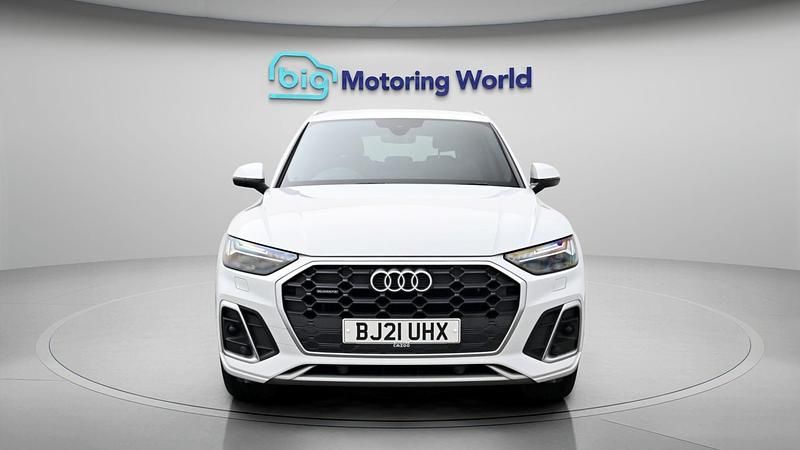 Begagnad Audi Q5 S-Line 201 HK (147 kW) 2021 Vit SUV