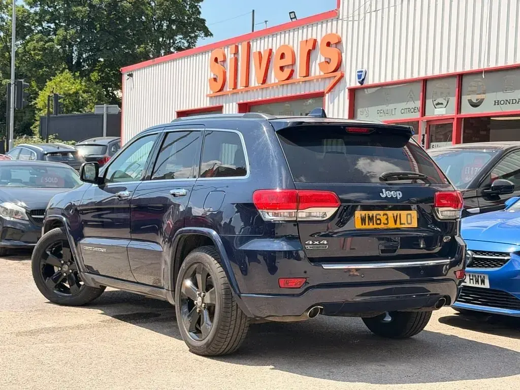 Used Jeep Grand Cherokee Overland 247 HP (181 kW) 2014 Blue SUV