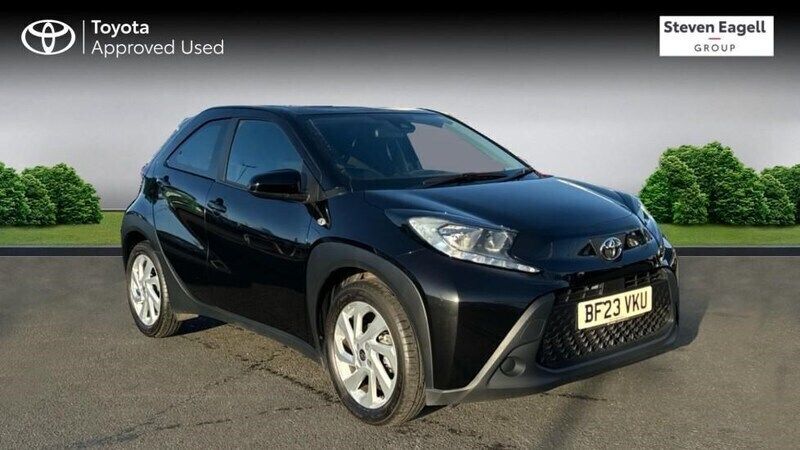 Black Used 2023 Toyota Aygo PURE Hatchback | £12,135 (Fair price) - Image 1/4