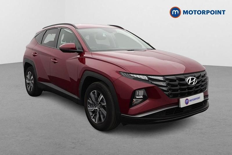 Red Used 2022 Hyundai Tucson SE SUV | £17,599 (Fair price) - Image 1/4