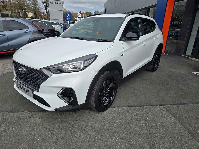 Used Hyundai Tucson N Line 2019 White SUV