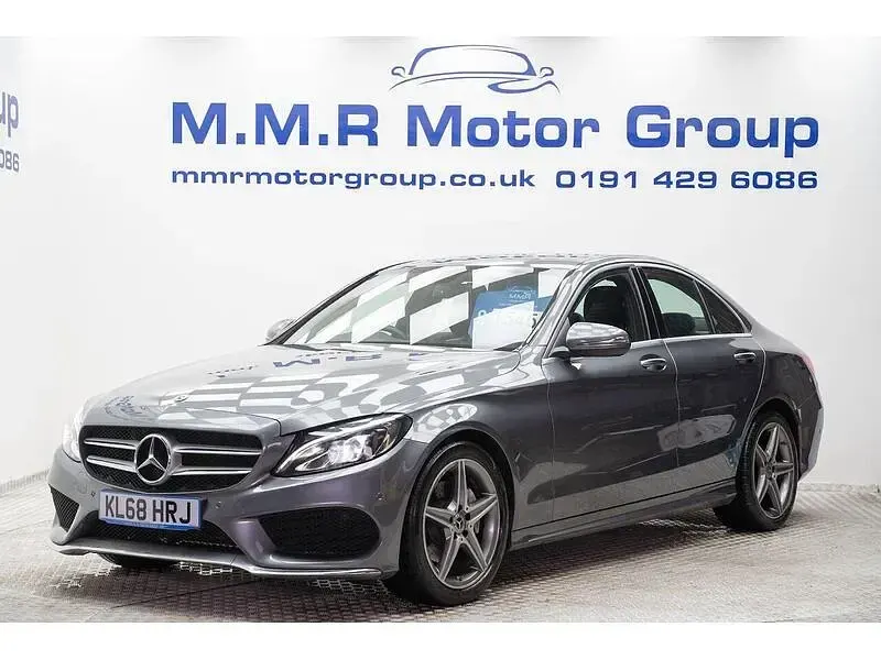 Used Mercedes C200 AMG line 2019 Grey Sedan