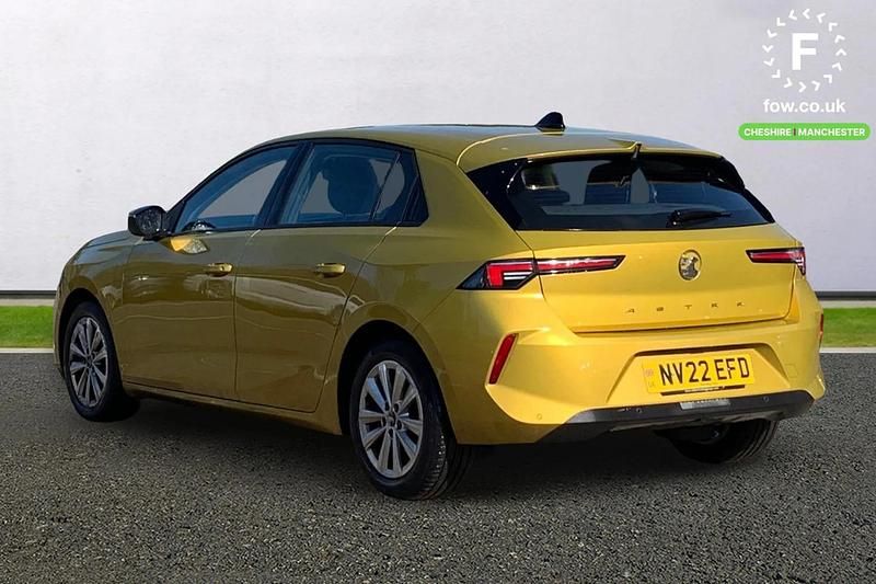 Used Vauxhall Astra Design Edition 2022 Yellow Hatchback
