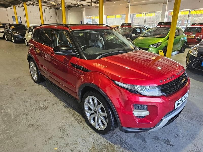 Red Used 2012 Land Rover Range Rover evoque Dynamic Estate | £7,000 (Fair price) - Image 1/4