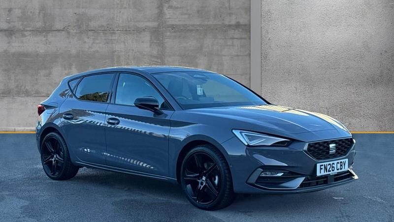 Used Seat Leon Black Edition 150 HP (110 kW) 2026 Metallic  graphene grey Hatchback