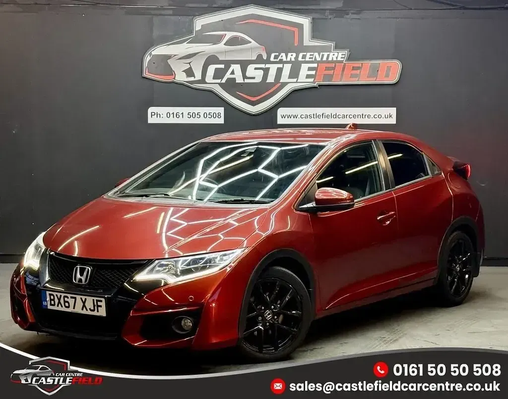 Gebraucht Honda Civic Sport 120 PS (88 kW) 2017 Rot Kleinwagen