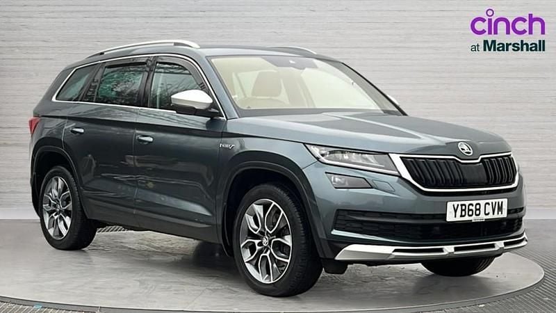 Used Skoda Kodiaq Scout 4x4 190 HP (139 kW) 2018 Grey SUV