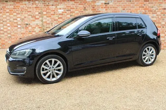 Used VW Golf VII Highline 2014 Black Hatchback