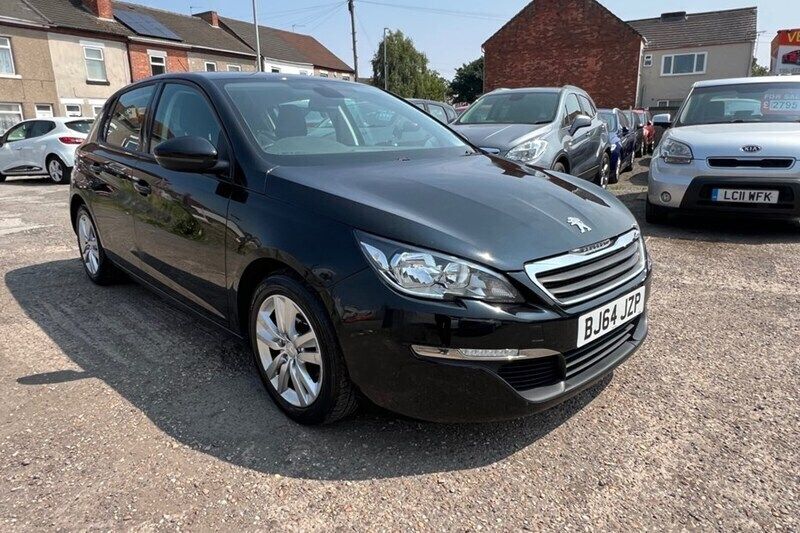 Black Used 2014 Peugeot 308 Active Hatchback | £2,675 (Fair price) - Image 1/1