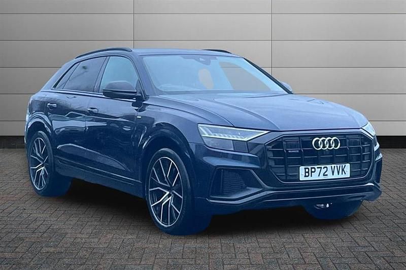 Waitomo blue Used 2023 Audi Q8 Black Edition SUV | £47,250 (Fair price) - Image 1/4