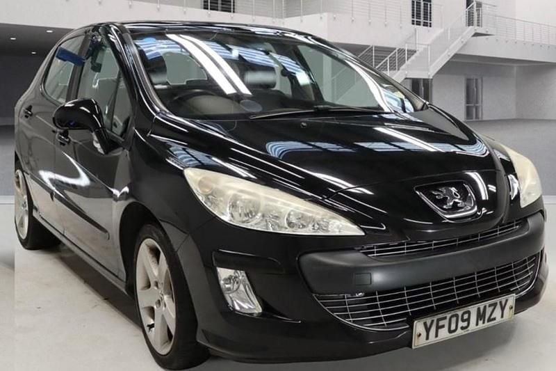 Black Used 2009 Peugeot 308 Hatchback | £1,995 (Good price) - Image 1/1
