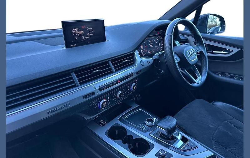 Used Audi Q7 S-Line 228 HP (167 kW) 2019 Black SUV