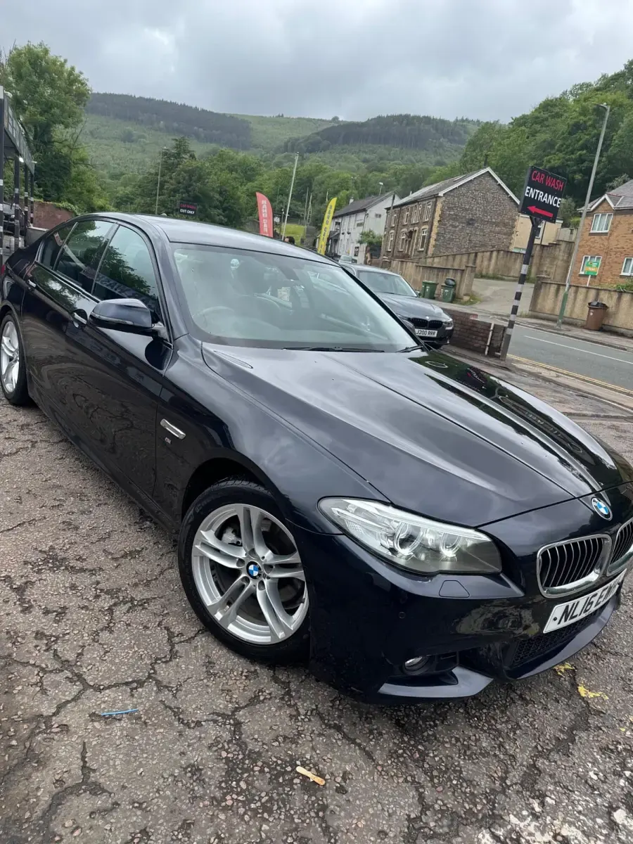Used BMW 520 M Sport 2016 Black Sedan