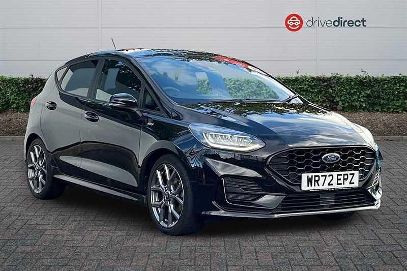 Black Used 2022 Ford Fiesta ST-Line Hatchback | £12,995 (Fair price) - Image 1/4