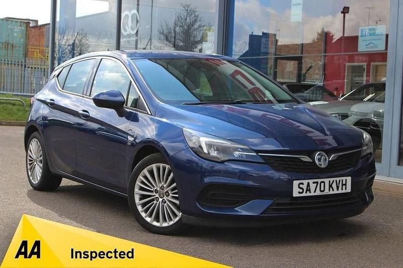 Used Vauxhall Astra Elite 145 HP (106 kW) 2020 Blue Hatchback