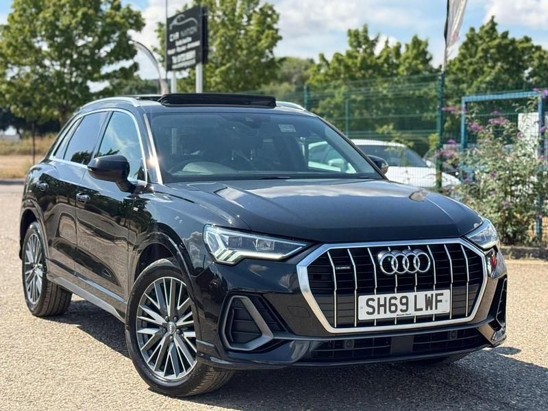Black Used 2019 Audi Q3 S-Line SUV | £18,979 (A bit pricey) - Image 1/4