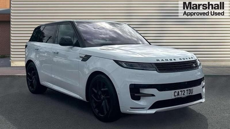 White Used 2022 Land Rover Range Rover Sport SE Dynamic SUV | £68,573 (A bit pricey) - Image 1/4