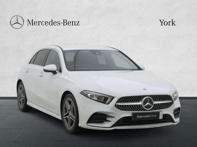 White Used 2020 Mercedes A200 Executive Hatchback | £19,795 (Fair price) - Image 1/4